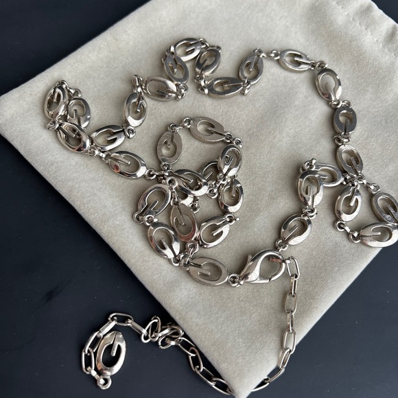 Elegant Silver G Chain Necklace or Belt - Picture 3 of 7
